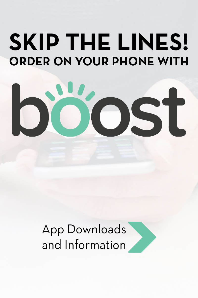 Skip the lines, download the Boost Mobile App! More information.