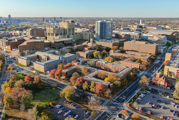 Twin Cities Campus Aerial View